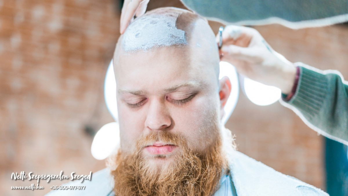 Kopasz fejbőr - Netti Szépségszalon Szeged