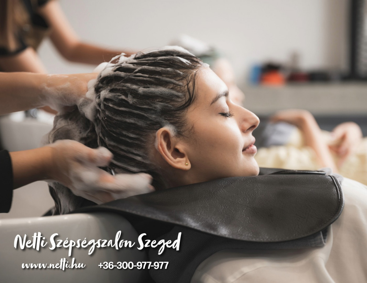 Fejmasszázs a Nettinél