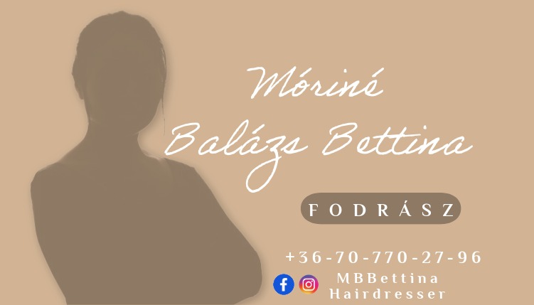 💇🏻‍ Fodrászat Szeged MBBettina Hairdresser  Netti Beauty Szépségszalon